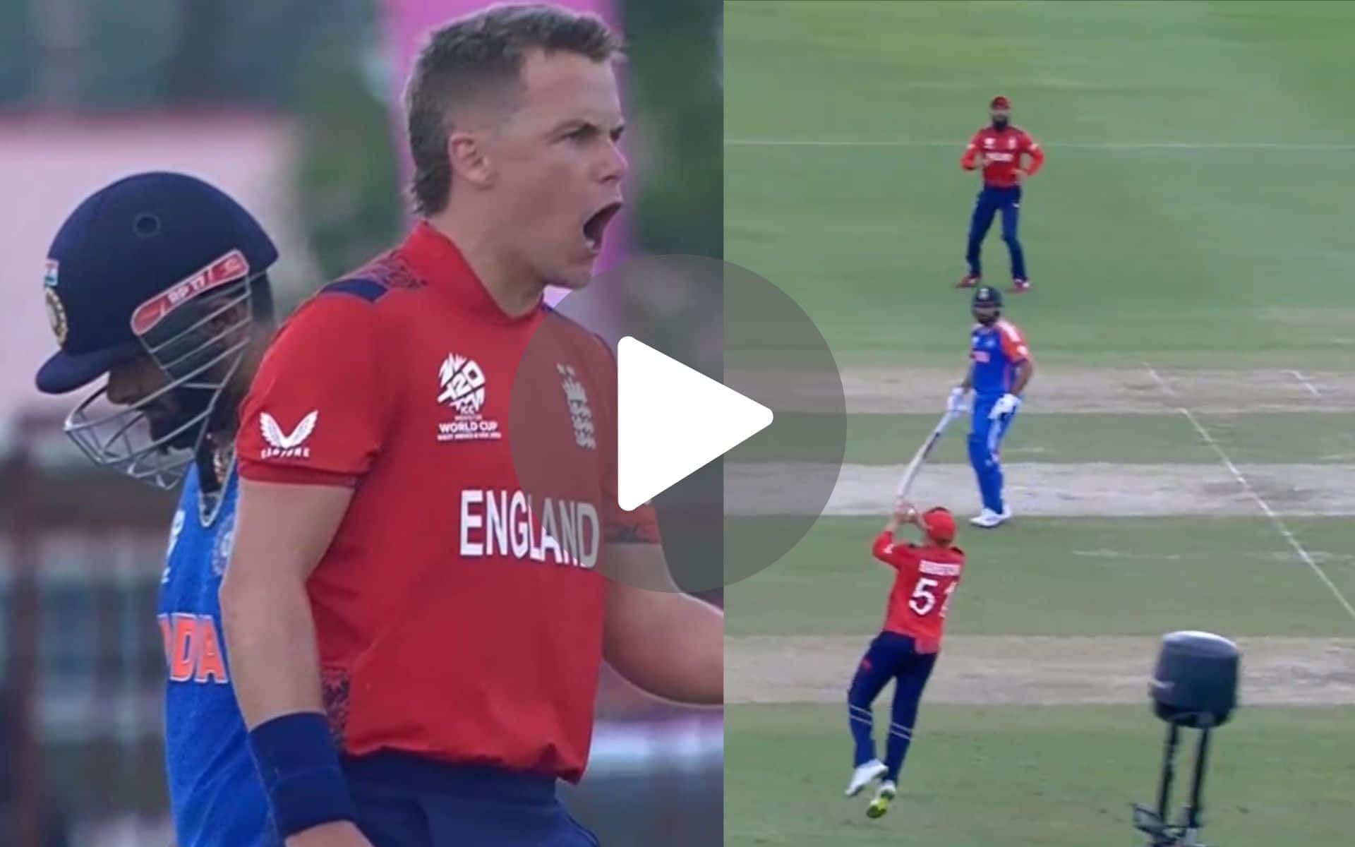 [Watch] Sam Curran Shows Punch In Front Of Rishabh Pant After Executing Perfect Plan